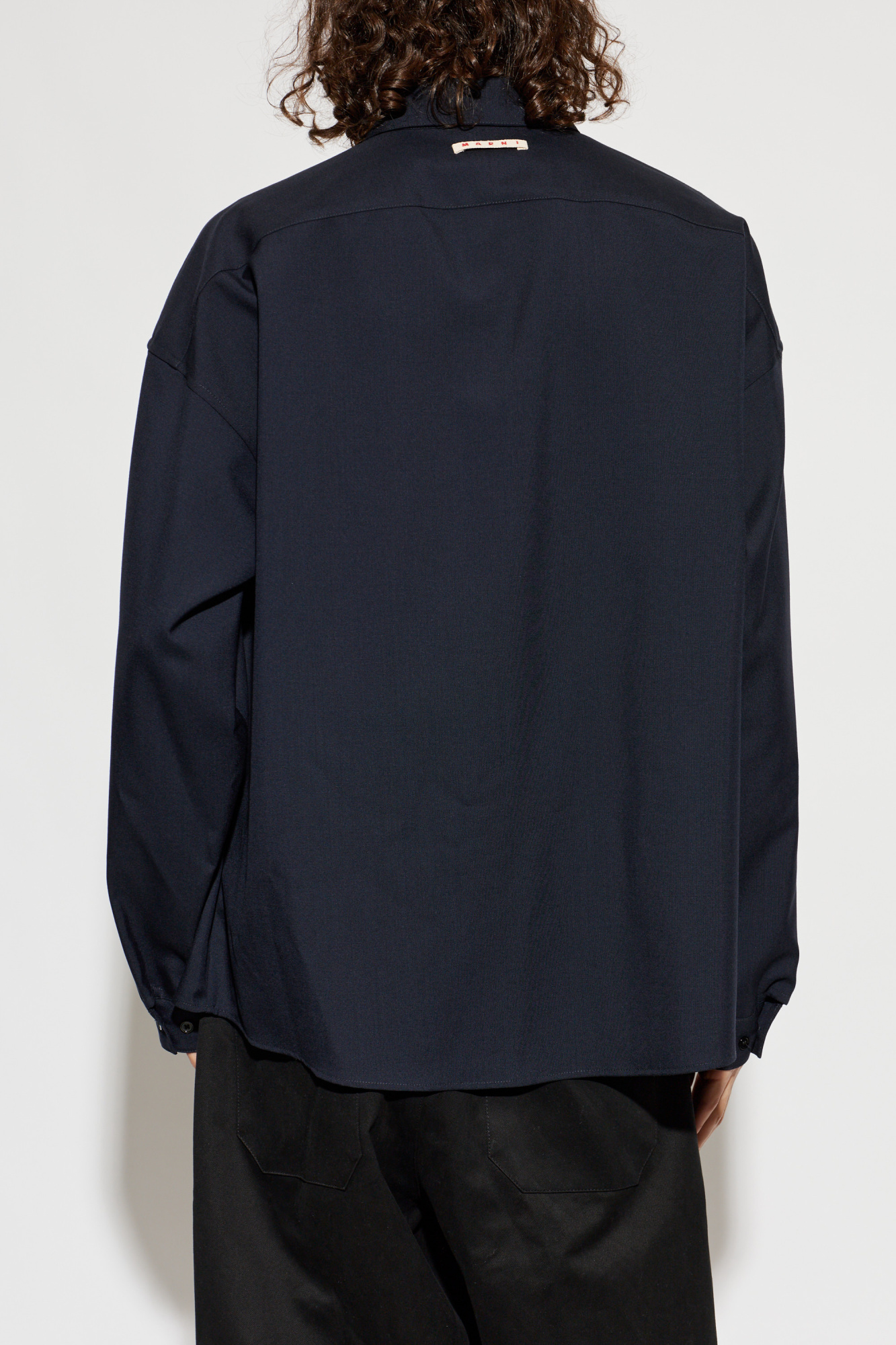 Marni Wool shirt with pocket | Men's | Vitkac